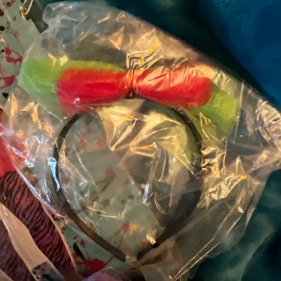 5 pc Neon Costume Totally Awesome accessories no Dress only accessories NEW - Picture 11 of 15